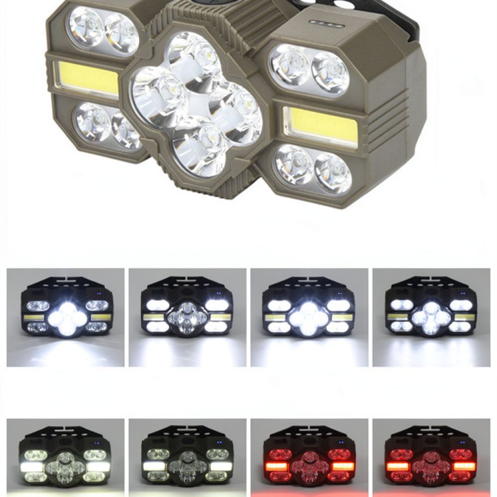 Cycling High Gear - Yüksek Güçlü LED Şarj Edilebilir Kafa