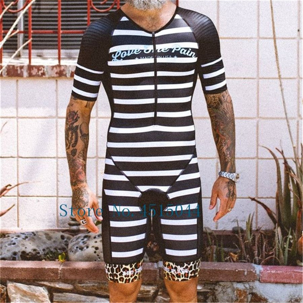 Triathlon Cycling Kit - Triatlon Erkek Bisiklet Yarışı Kolsuz Mayo