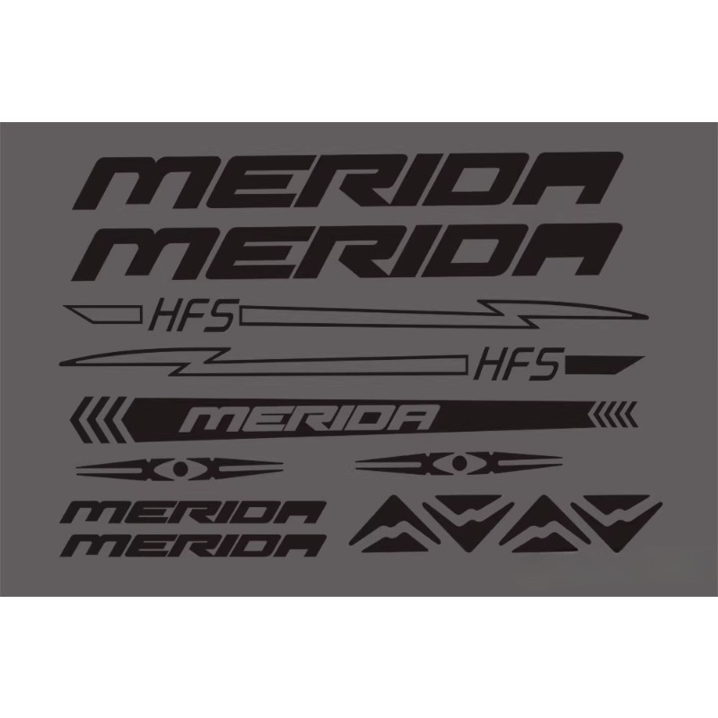 Cycling Gear Bundle - 1SET 'Gösterişli Merida Logolu Etiket Paketi,