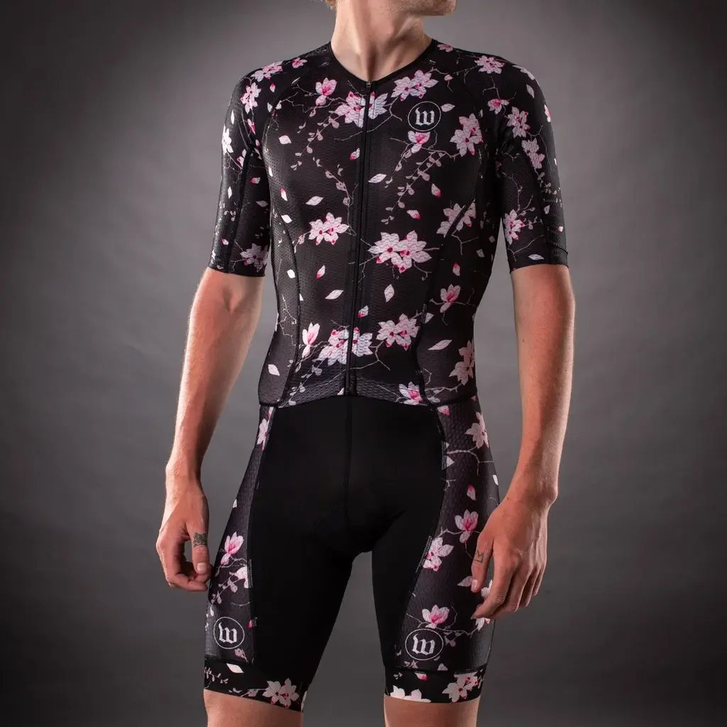 Triathlon Cycling Kit - Wattie Ink Erkekler Bisiklet Skinsuit Bisiklet