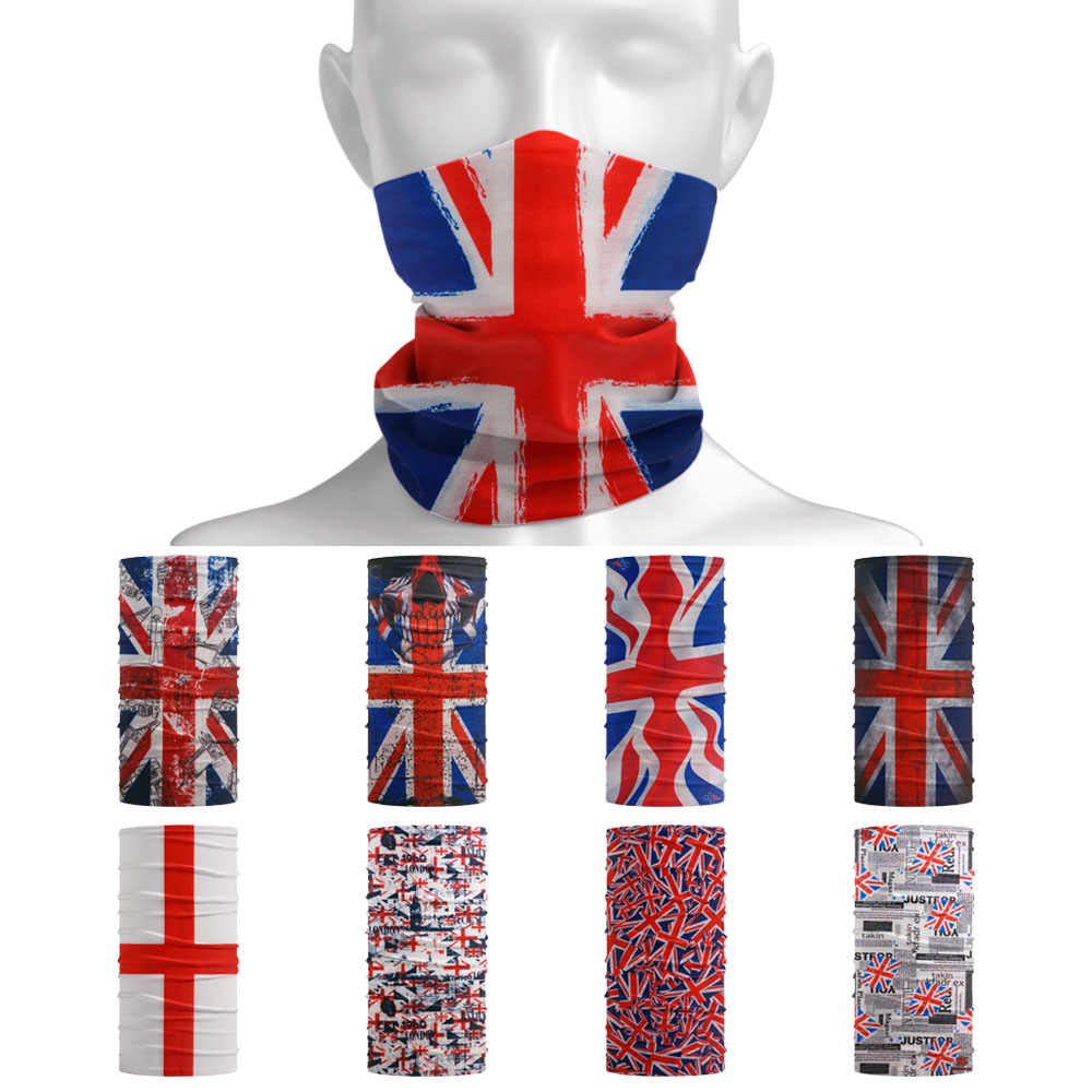 Cycling Gear Uk - İngiltere Birliği Bayrağı Boyun Tüp Bandana