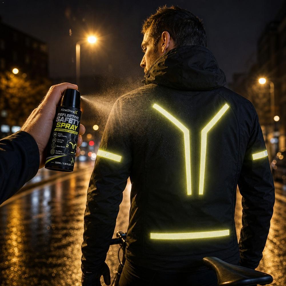 Cycling High Gear - Gece Yansıtıcı Güvenlik Spreyi Yüksek Görünürlüklü